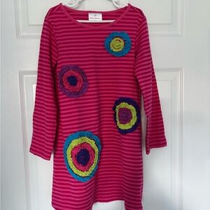 Hanna Andersson Long-Sleeve Dress Size 6-7